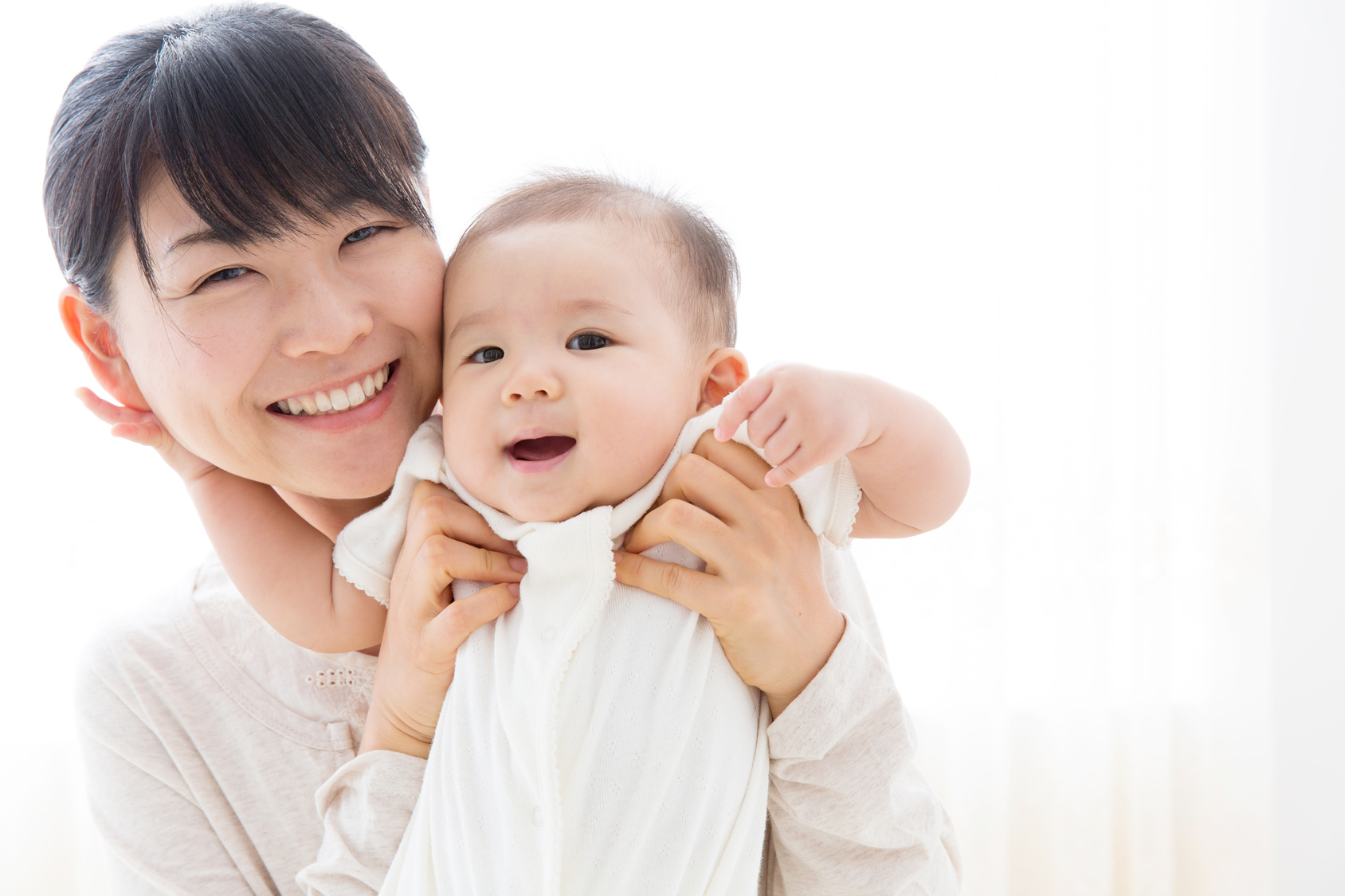 赤ちゃんにも優しい施術なので安心
